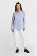 The AM To PM Striped Boyfriend Shirt