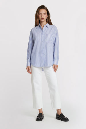 Light Navy Stripes