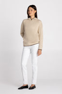 Basic Knit Hoodie Sweater