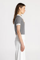 Basic Knit Johnny Collar Polo