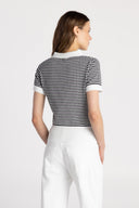 Basic Knit Johnny Collar Polo