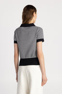 Basic Knit Johnny Collar Polo