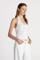 Basic Knit Halter Top