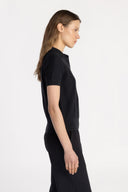 Basic Knit Button Polo