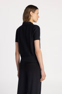 Basic Knit Button Polo