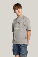 Boys Oversized Printed T-Shirt